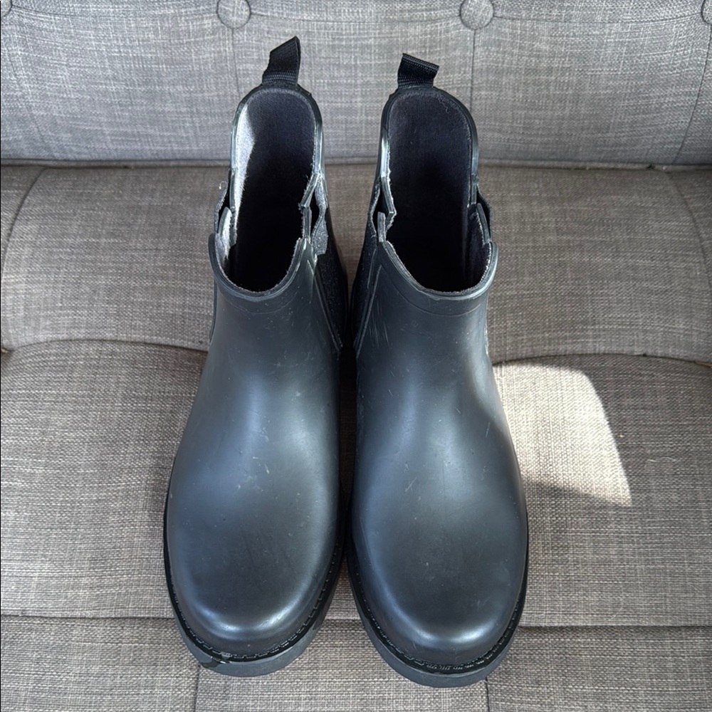 Madewell Pull-on Chelsea Rubber Boots